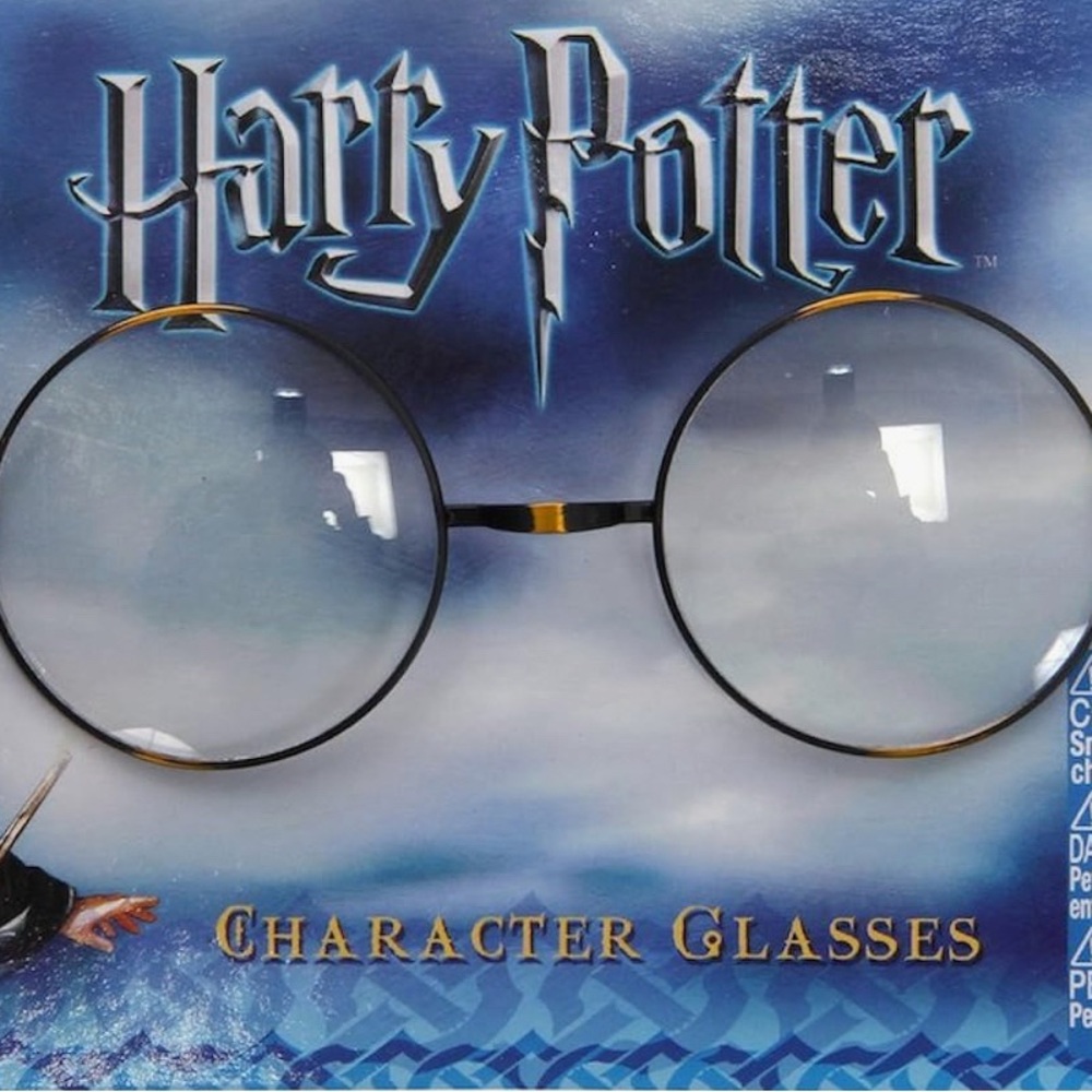 VINTAGE 2001 - LIKE NEW! Elope #7224 Harry Potter Eyeglasses - Warner Bros, TM - Picture 12 of 15
